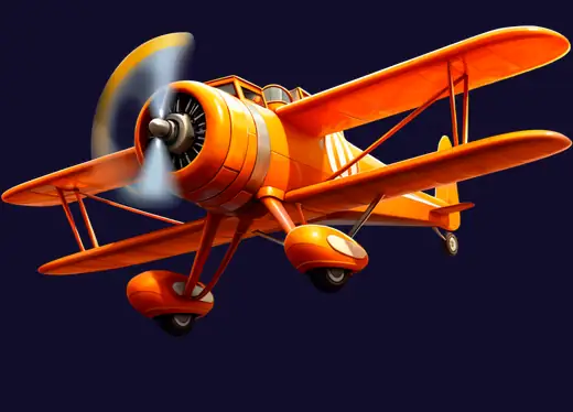 Aeroplane illustrating the crash games collection
