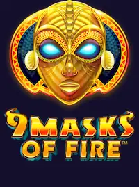 Cover art for the 9 Masks of Fire slot